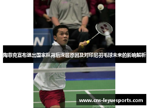 陶菲克宣布退出国家队背后深层原因及对印尼羽毛球未来的影响解析 陶菲克宣布退出国家队背后深层原因及对印尼羽毛球未来的影响解析